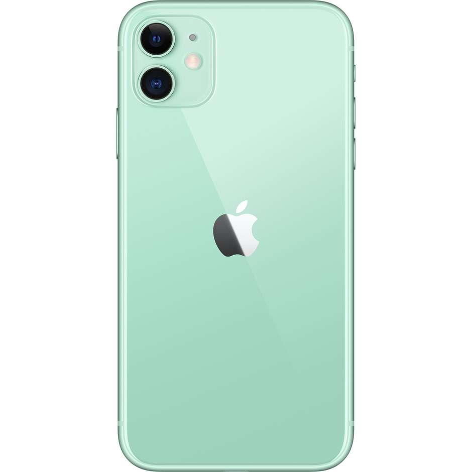 Apple iPhone 11 Smartphone 6.1" 4G Memoria 64 Gb iOS 13 Apple No Cuffie/Alimentatore colore verde
