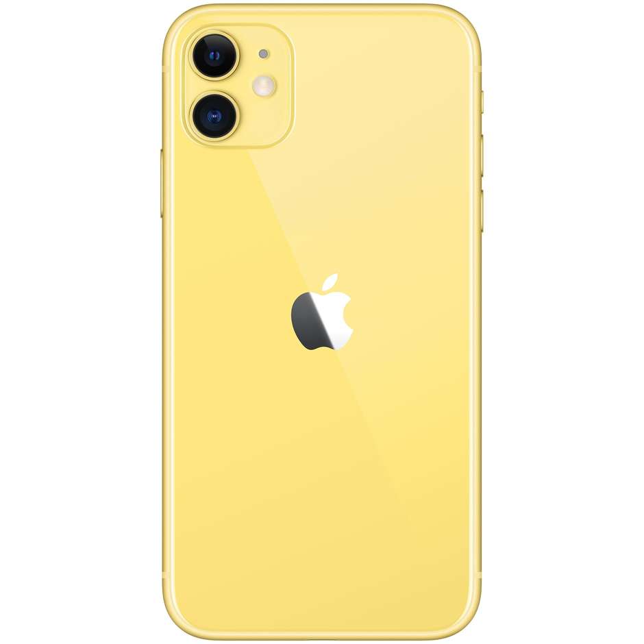 Apple iPhone 11 Smartphone 6.1" Memoria 128 GB iOS 13 colore Giallo