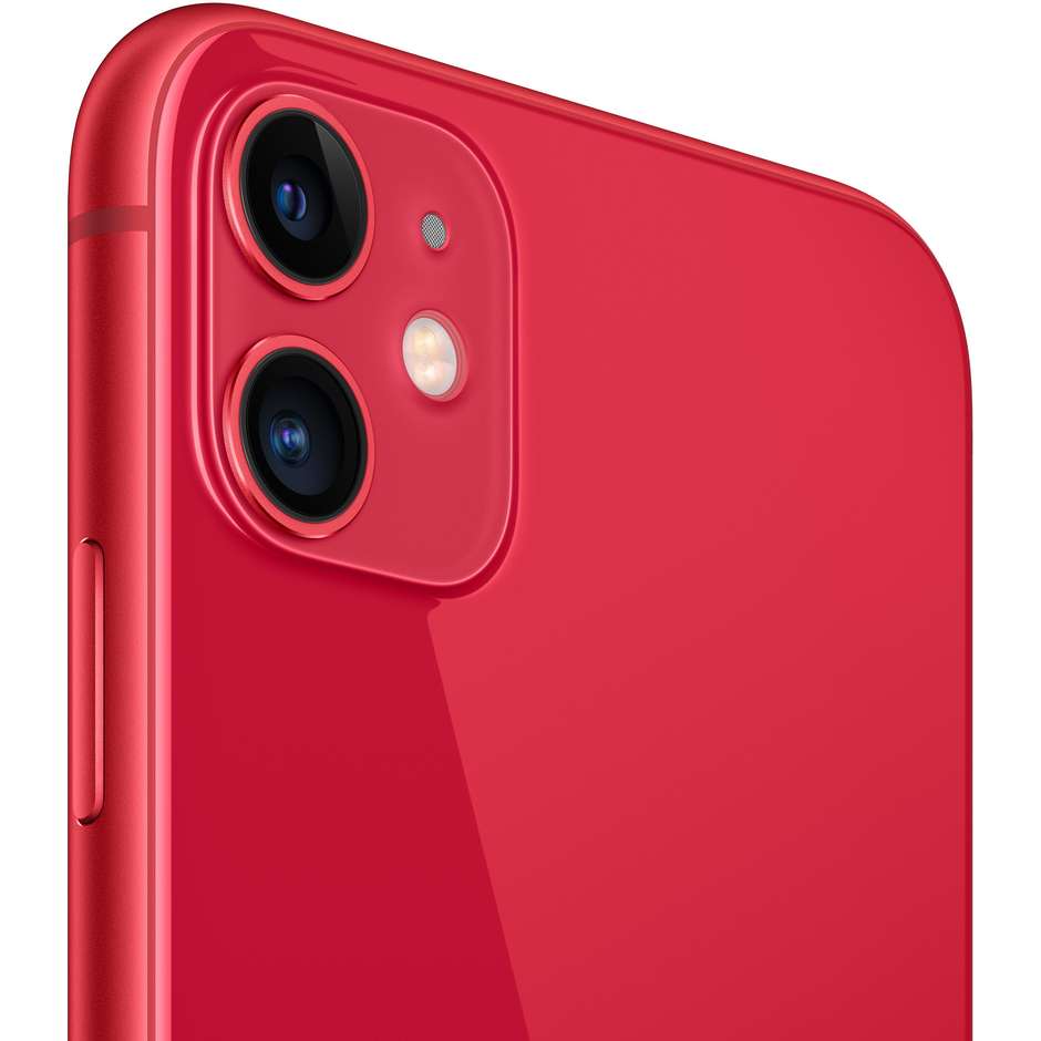 Apple iPhone 11 Smartphone 6.1" Memoria 128 GB iOS 13 colore Rosso