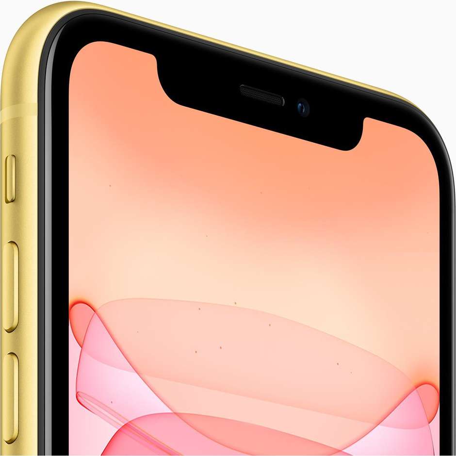 Apple iPhone 11 Smartphone 6.1" Memoria 64 GB iOS 13 colore Giallo