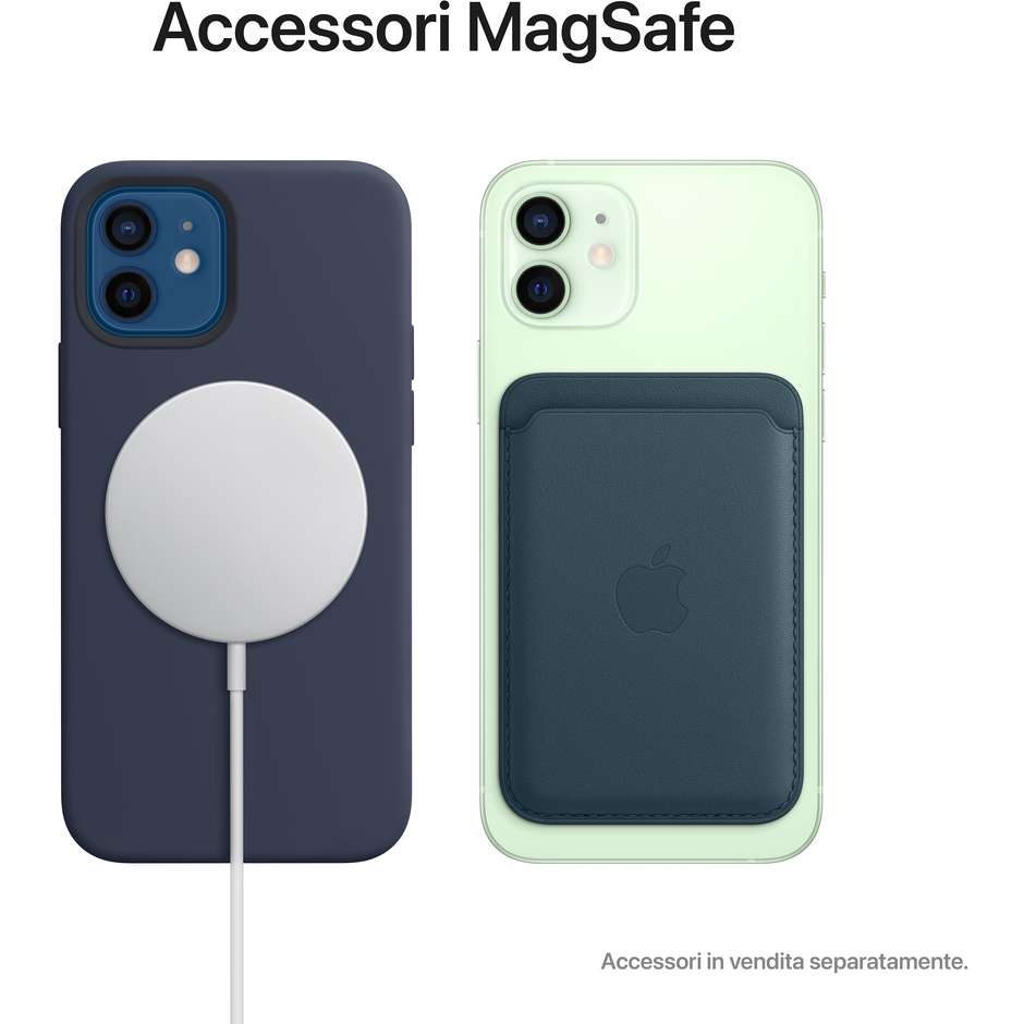 Apple iPhone 12 Mini Smartphone 5,4'' Memoria 128 Gb iOS 14 Apple colore verde