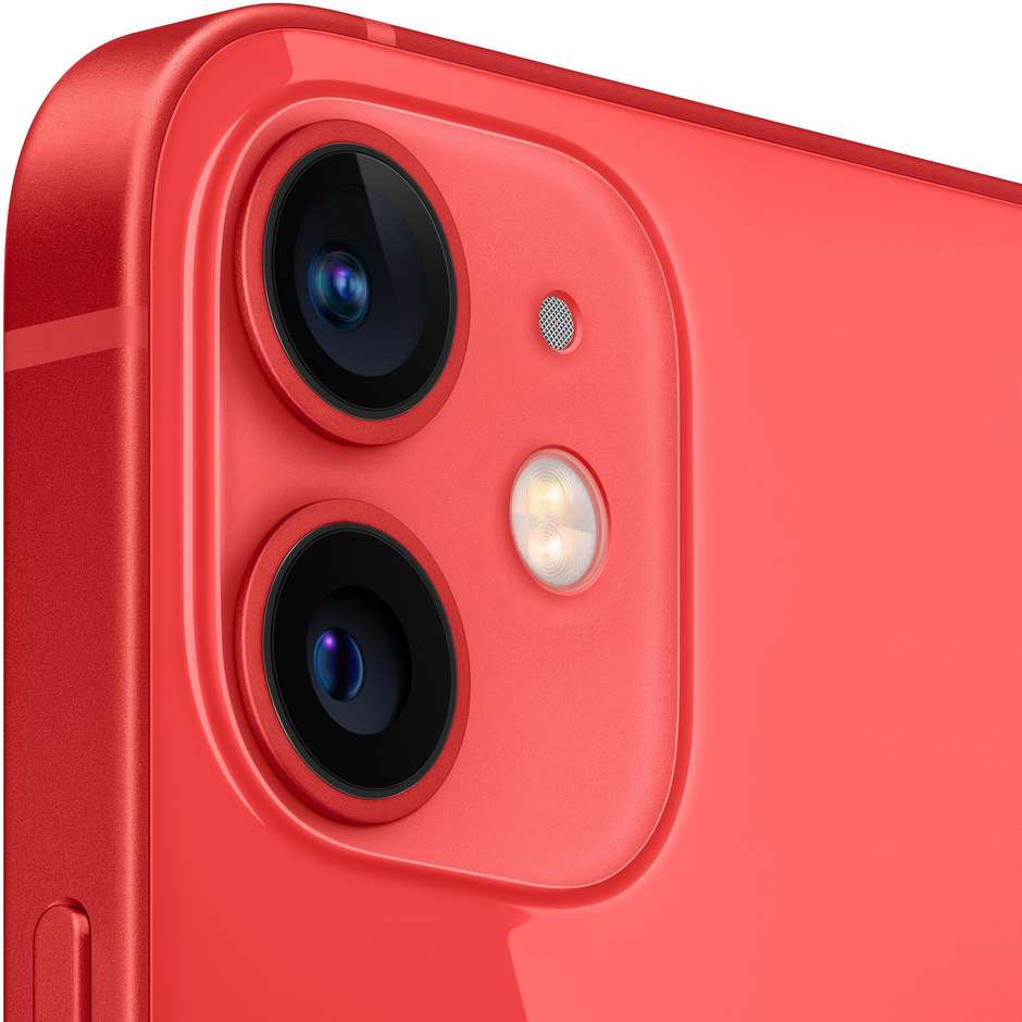 Apple iPhone 12 Mini Smartphone 5,4'' Memoria 256 Gb iOS 14 Apple colore rosso