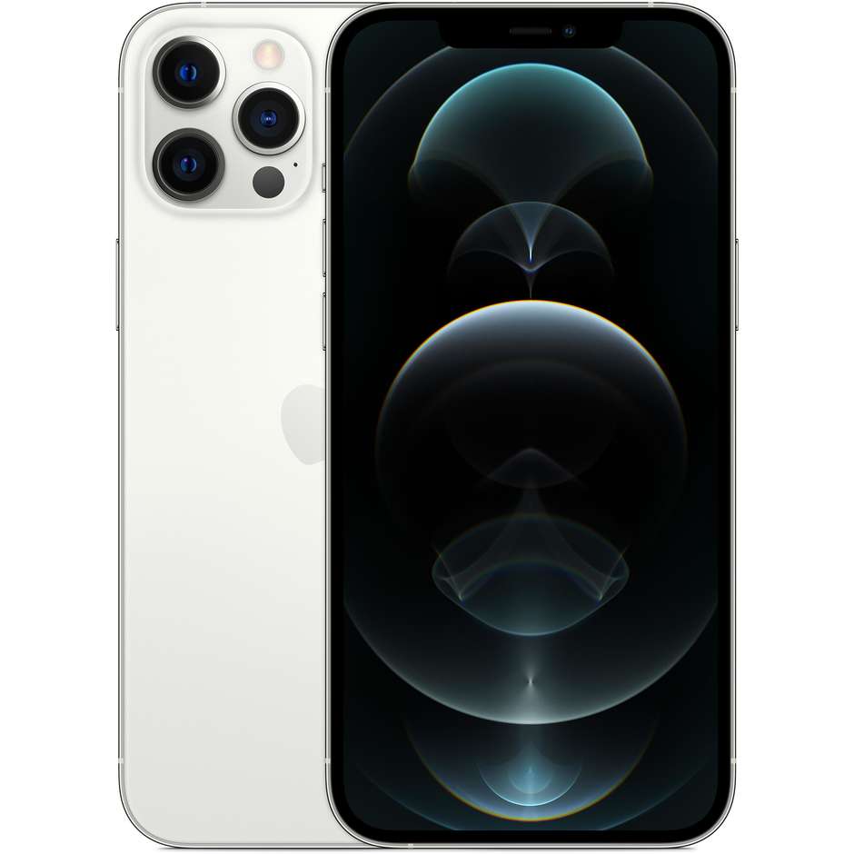 Apple iPhone 12 Pro Max Smartphone 6,7'' Memoria 256 Gb iOS 14 Apple colore argento