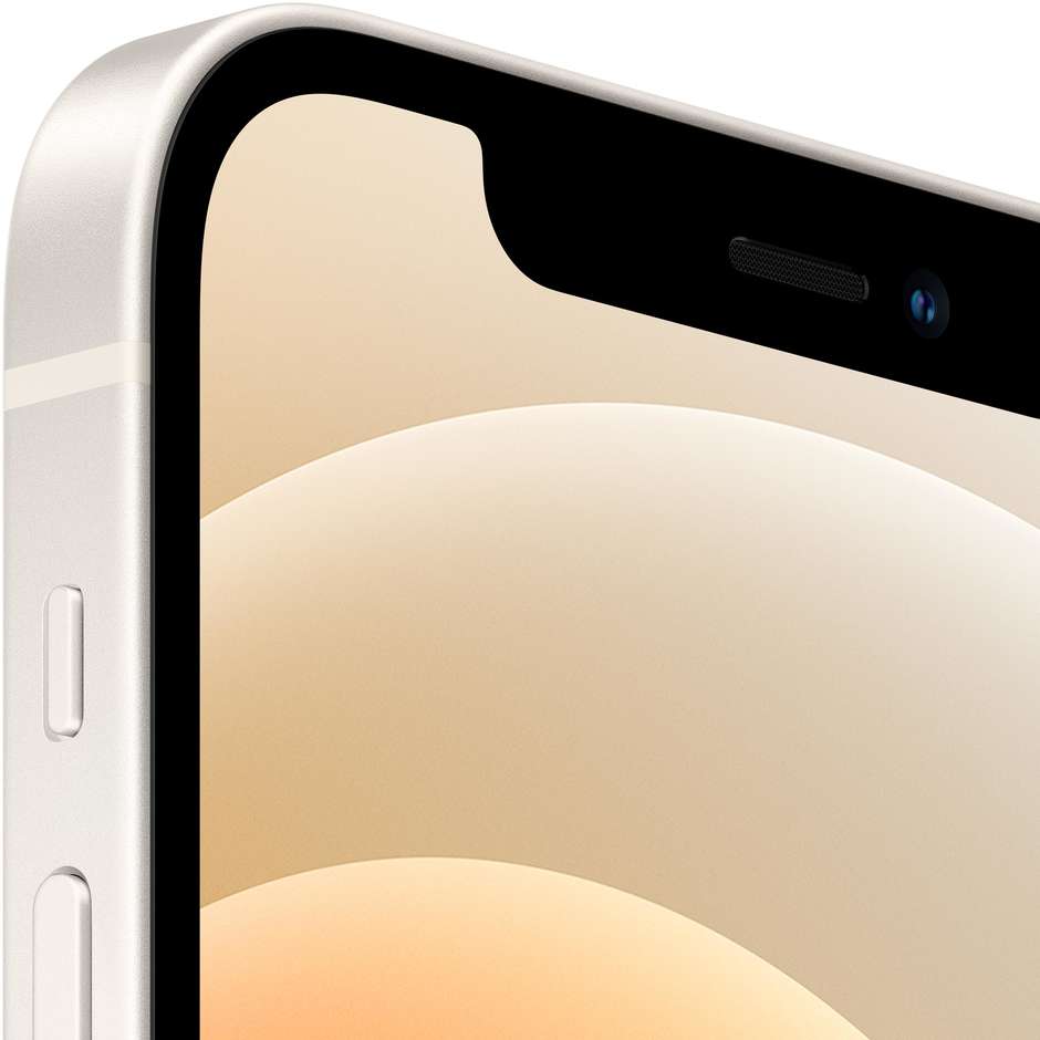Apple iPhone 12 Smartphone 6,1'' Memoria 128 Gb iOS 14 Apple colore bianco