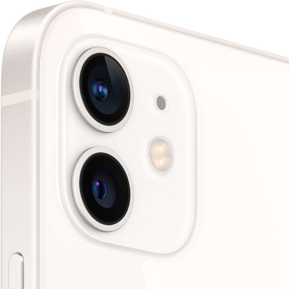 Apple iPhone 12 Smartphone 6,1'' Memoria 128 Gb iOS 14 Apple colore bianco