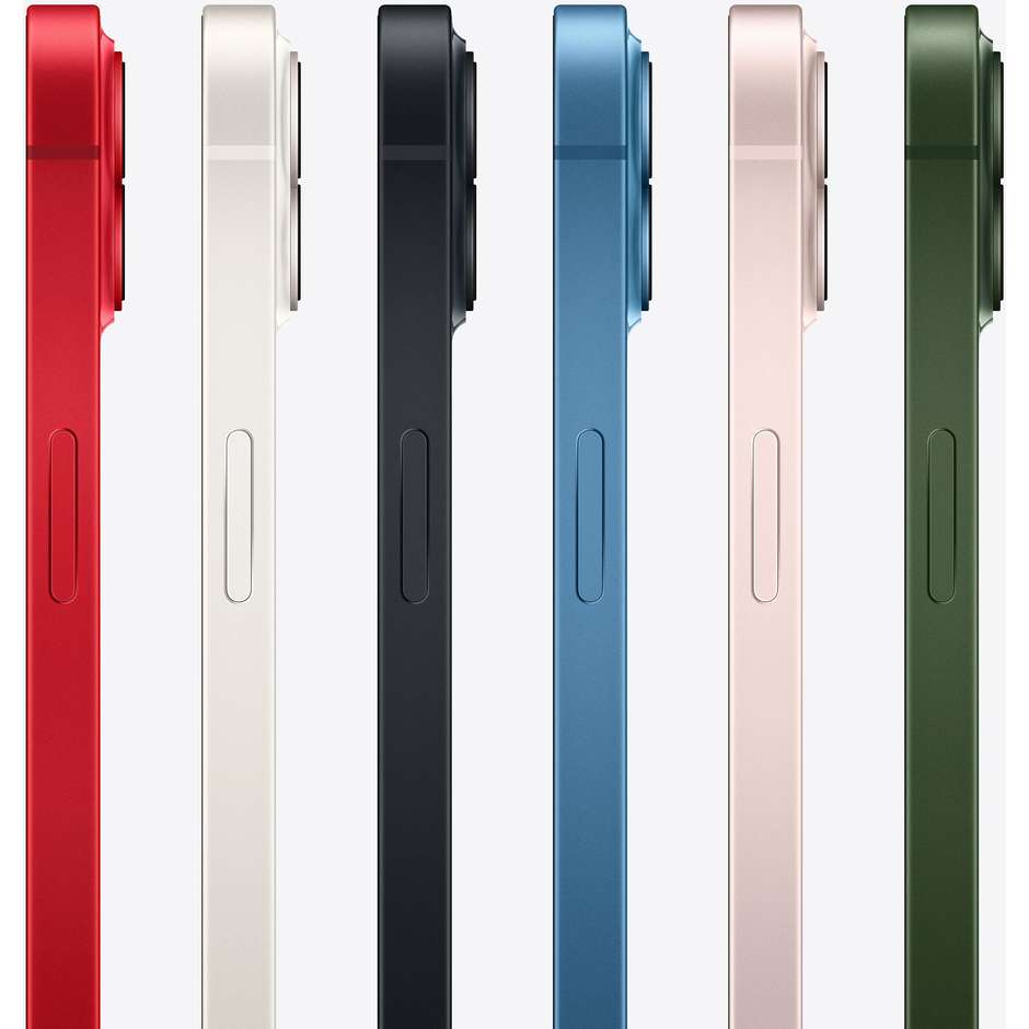 Apple iPhone 13 5G Smartphone 6.1'' Memoria 128 GB iOS 15 Colore Verde