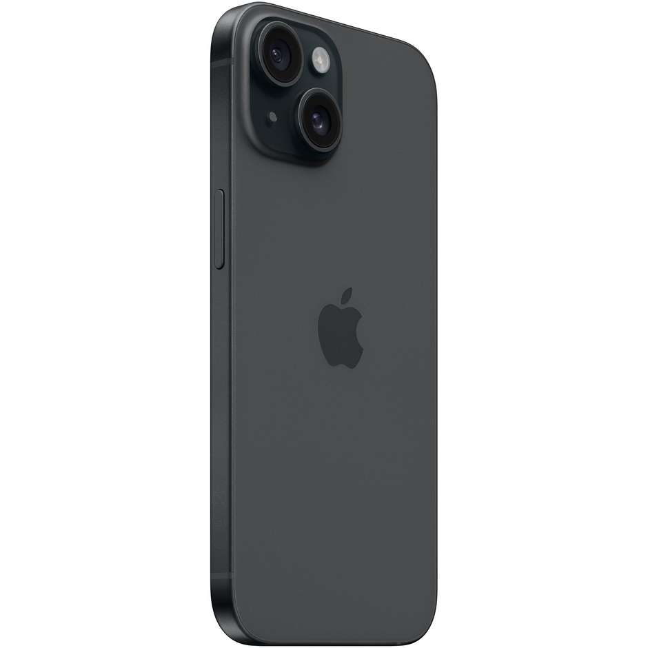 Apple iPhone 15 128 GB nero, display OLED 6,1 pollici e USB-C