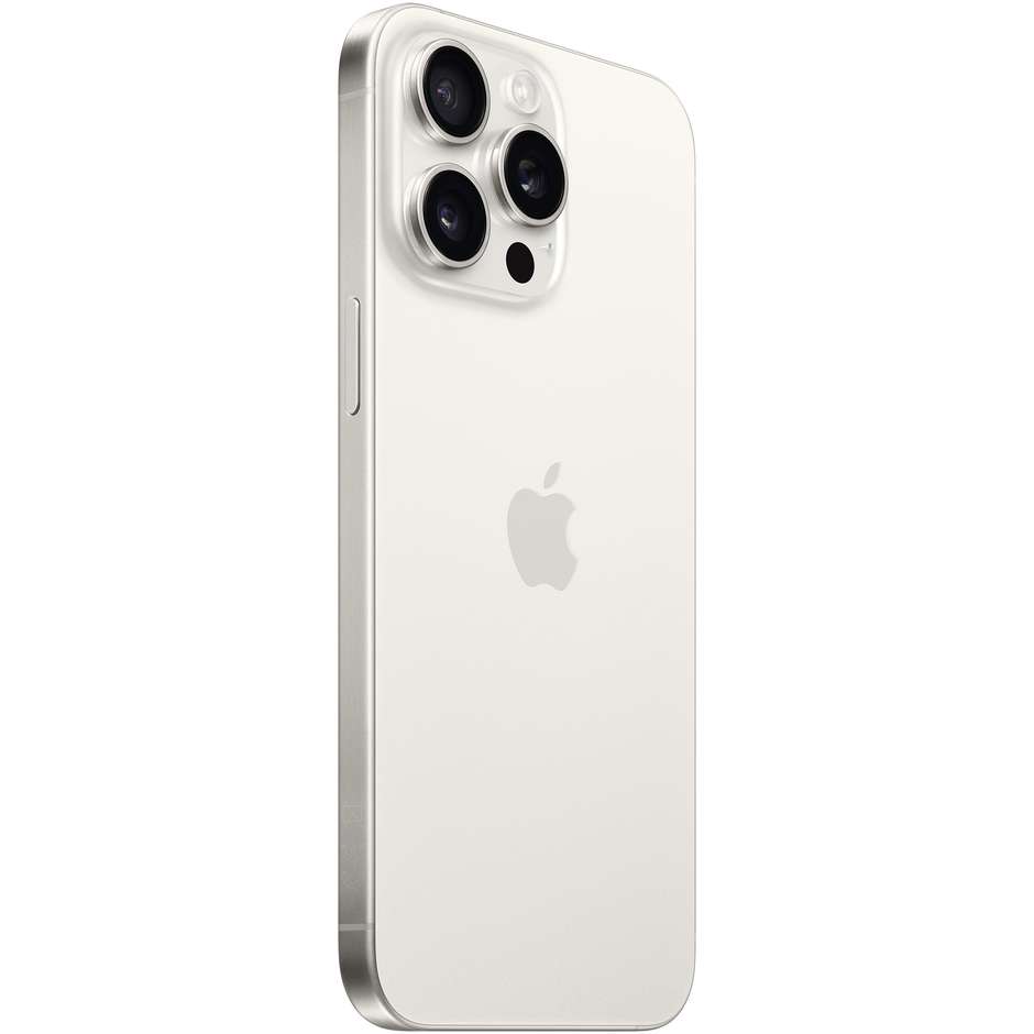 Apple iPhone 15 Pro Max Smartphone 6,7" Memoria 512 Gb iOS 17 Apple colore Titanium White