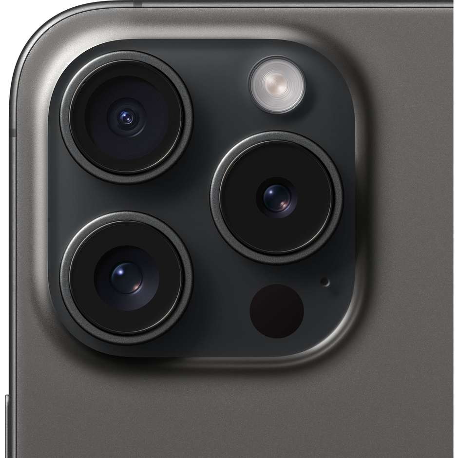 Apple iPhone 15 Pro Smartphone 6,1" Memoria 256 Gb iOS 17 Apple colore Titanium Black