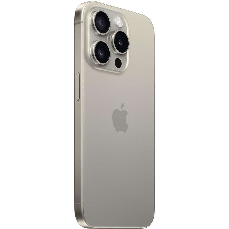 Apple iPhone 15 Pro Smartphone 6,1" Memoria 256 Gb iOS 17 Apple colore Titanium Natural