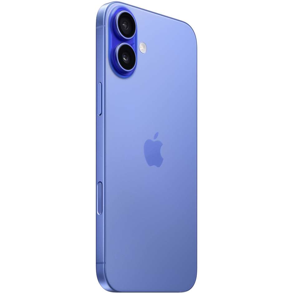 Apple iPhone 16 Plus 5G Smartphone 6,7" Memoria 128 Gb iOS 18 colore Blu Oltremare