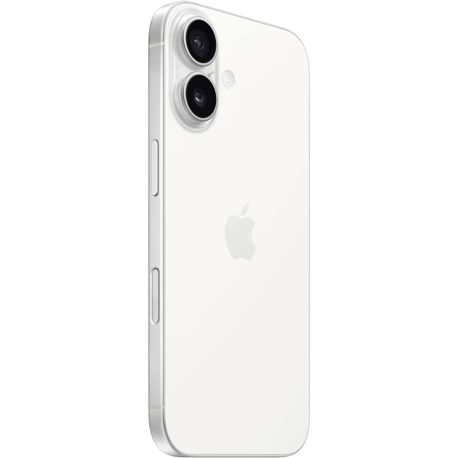Apple iPhone 16 Smartphone 5G 6.1" Memoria 128 GB Fotocamera 48 MP Bianco
