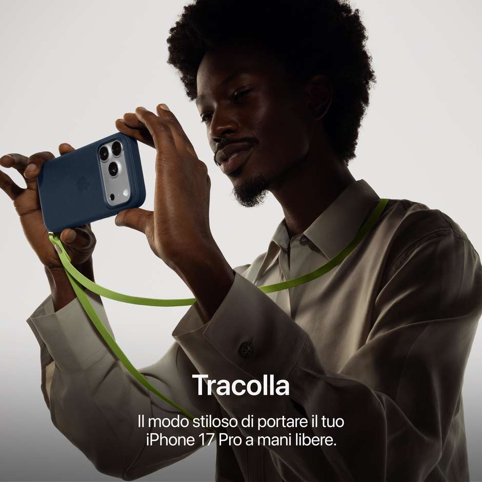 Apple iPhone 17 Pro Max Smartphone 5G 6,9" Super Retina XDR ProMotion 256GB Chip A19 Pro Blu Profondo