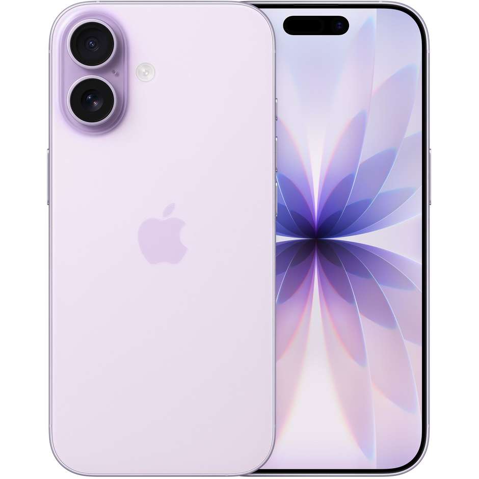 Apple iPhone 17 Smartphone 5G 6.3" Memoria 256 GB iOS 26 Colore Lavanda