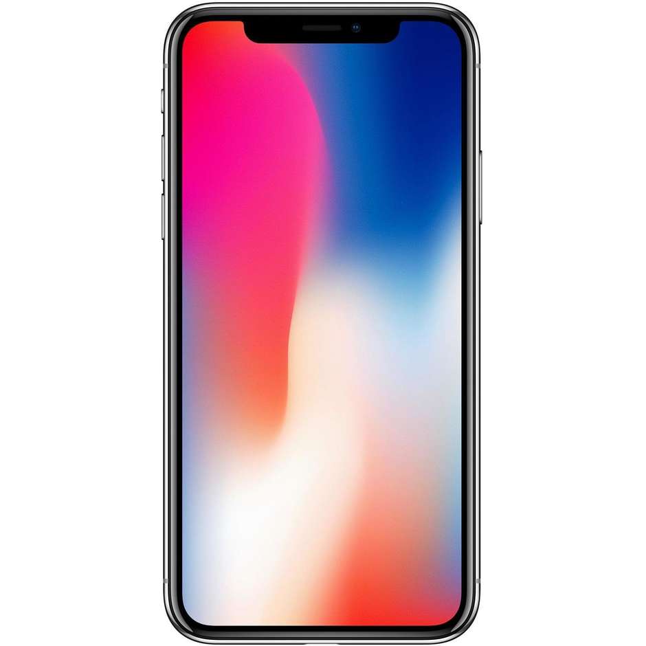 Apple iPhone X Capacità 256 GB Display Super Retina HD 5,8" Risoluzione 2436 x 1125 Pixel Fotocamera 12 MP Face ID Processore A11 64 bit Colore Space Grey