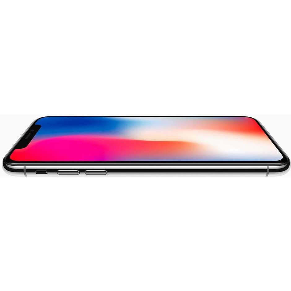 Apple iPhone X Capacità 256 GB Display Super Retina HD 5,8" Risoluzione 2436 x 1125 Pixel Fotocamera 12 MP Face ID Processore A11 64 bit Colore Space Grey