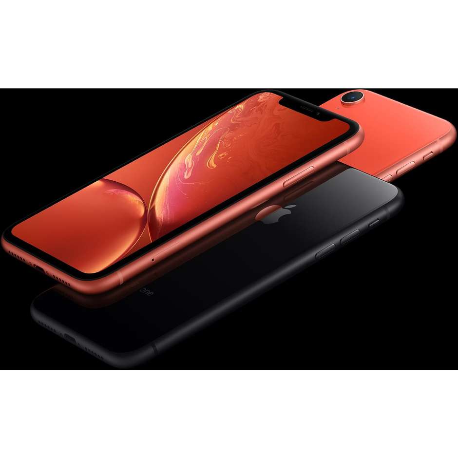 Apple iPhone XR Smartphone 6.1" dual sim memoria 128 GB iOS 12 colore corallo