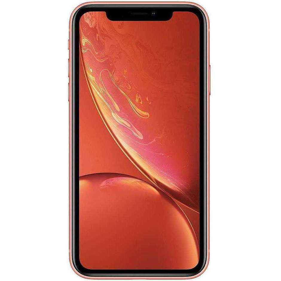 Apple iPhone XR Smartphone 6,1" Liquid retina Memoria 64 GB iOS 12 colore Corallo