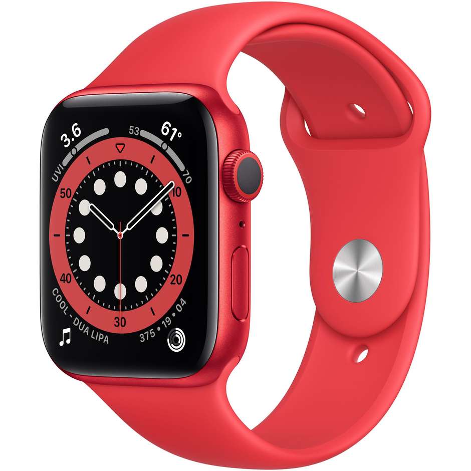 Apple M00A3TY/A Watch Series 6 Smartwatch 40 mm GPS 4G Wi-Fi colore Rosso con sport rosso