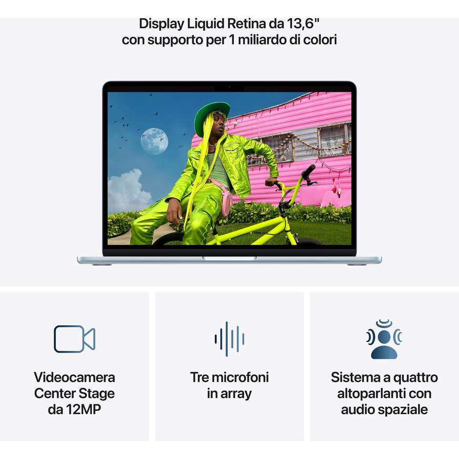 Apple MacBook Air 13.6" M5 16GB 512GB SSD Celeste