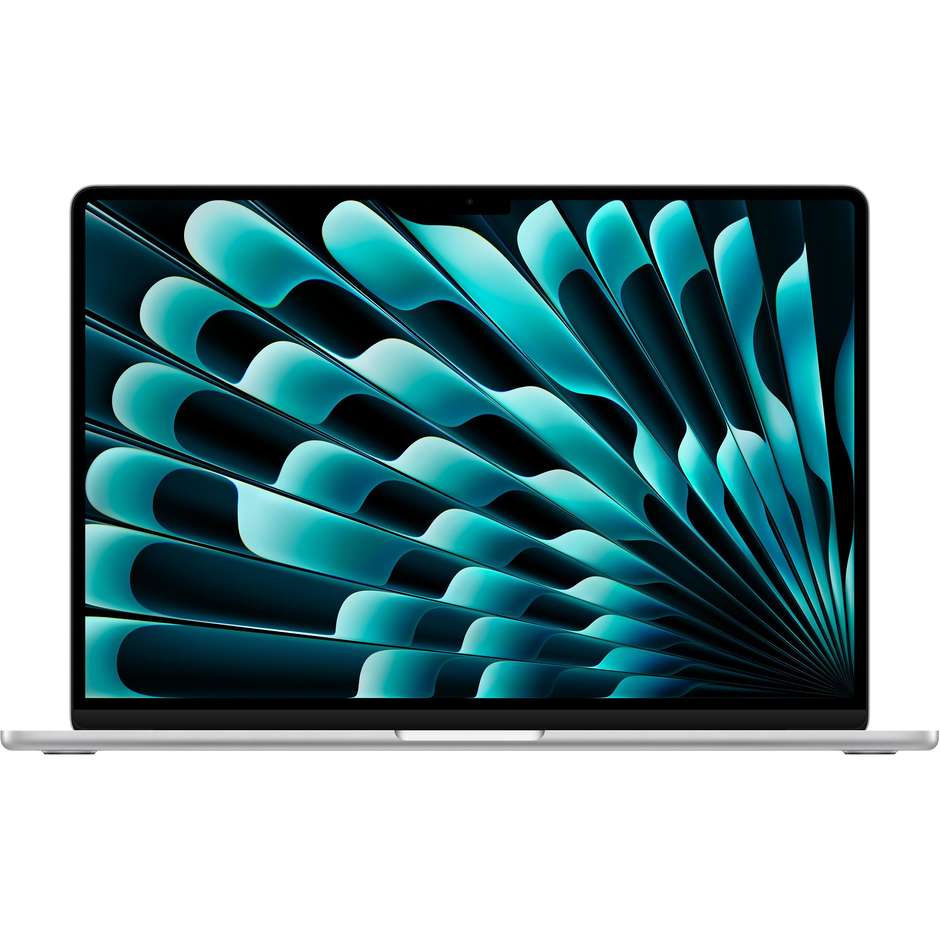 Apple MacBook Air 15'' M4 Ram 16 GB Memoria 512 GB macOS Sequoia Colore Argento