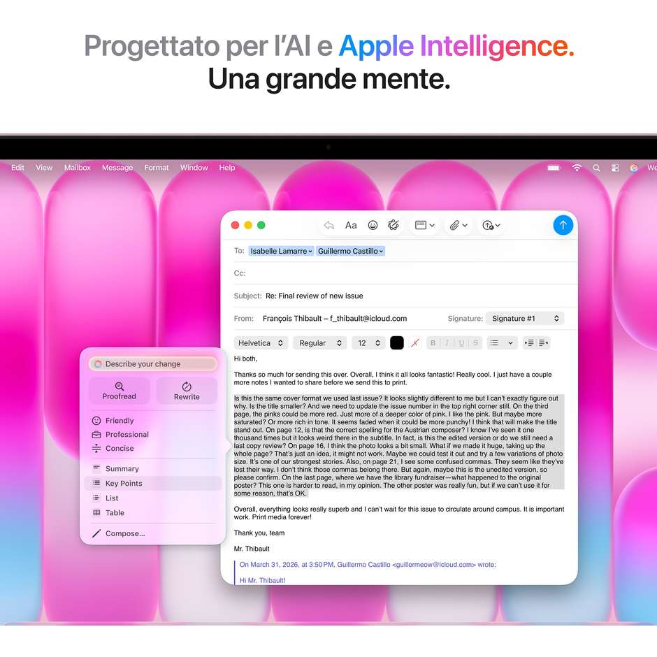 Apple MacBook Neo 13" A18 Pro 8GB 512GB SSD Touch ID Rosa pastello