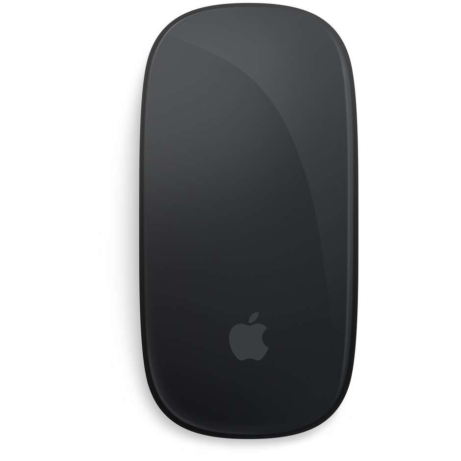Apple Magic Mouse Superficie Multi-Touch e Scorrimento Continuo Ricaricabile Bluetooth con Cavo da USB-C a Lightning - Superficie Nera (MMMQ3ZM/A)