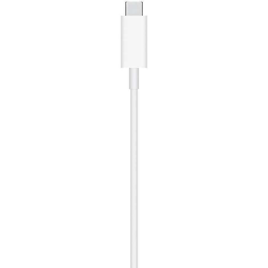 Apple MagSafe caricabatterie wireless argento e bianco