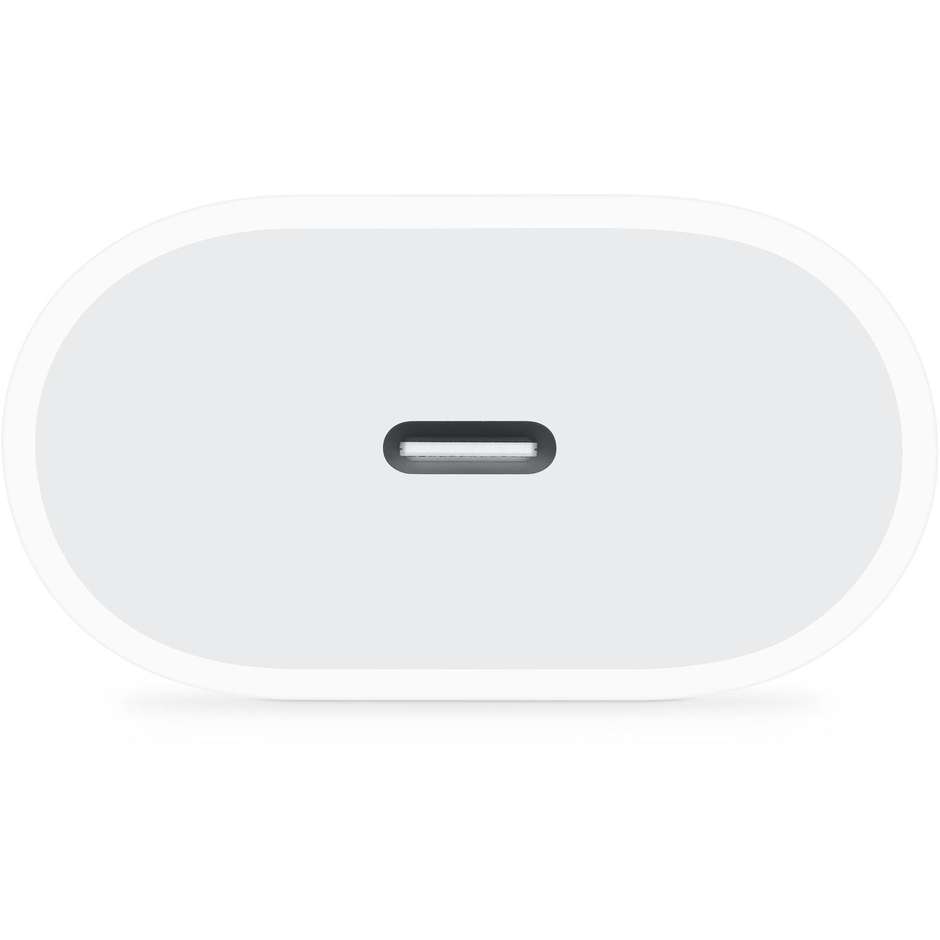 Apple MD3J4ZM/A Alimentatore Caricabatterie da Rete USB-C 20W Bianco