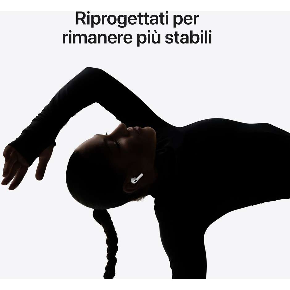 APPLE MFHP4ZM/A Auricolari Wireless Bluetooth Bianco