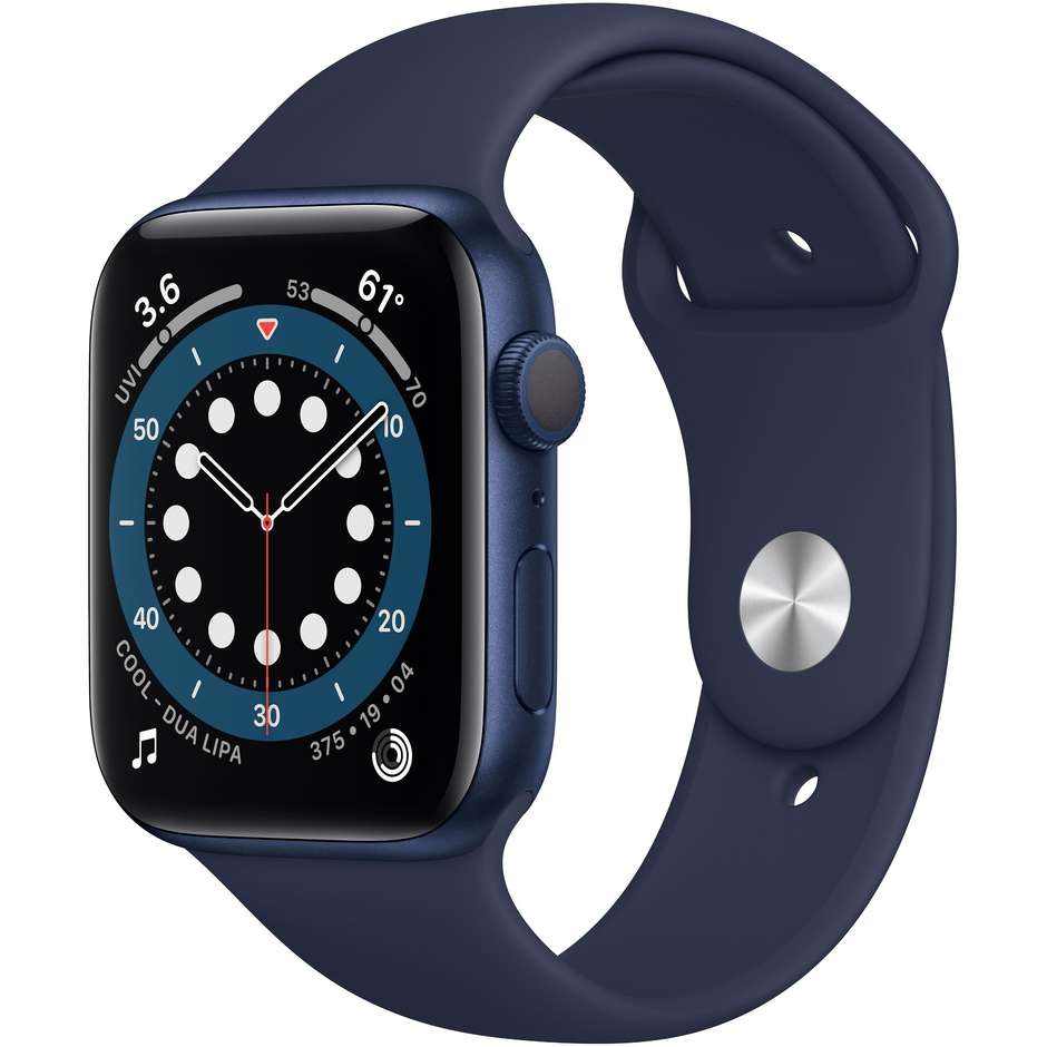 Apple MG143TY/A Watch SE Smartwatch 40 mm GPS 4G colore blu con cinturino sport blu