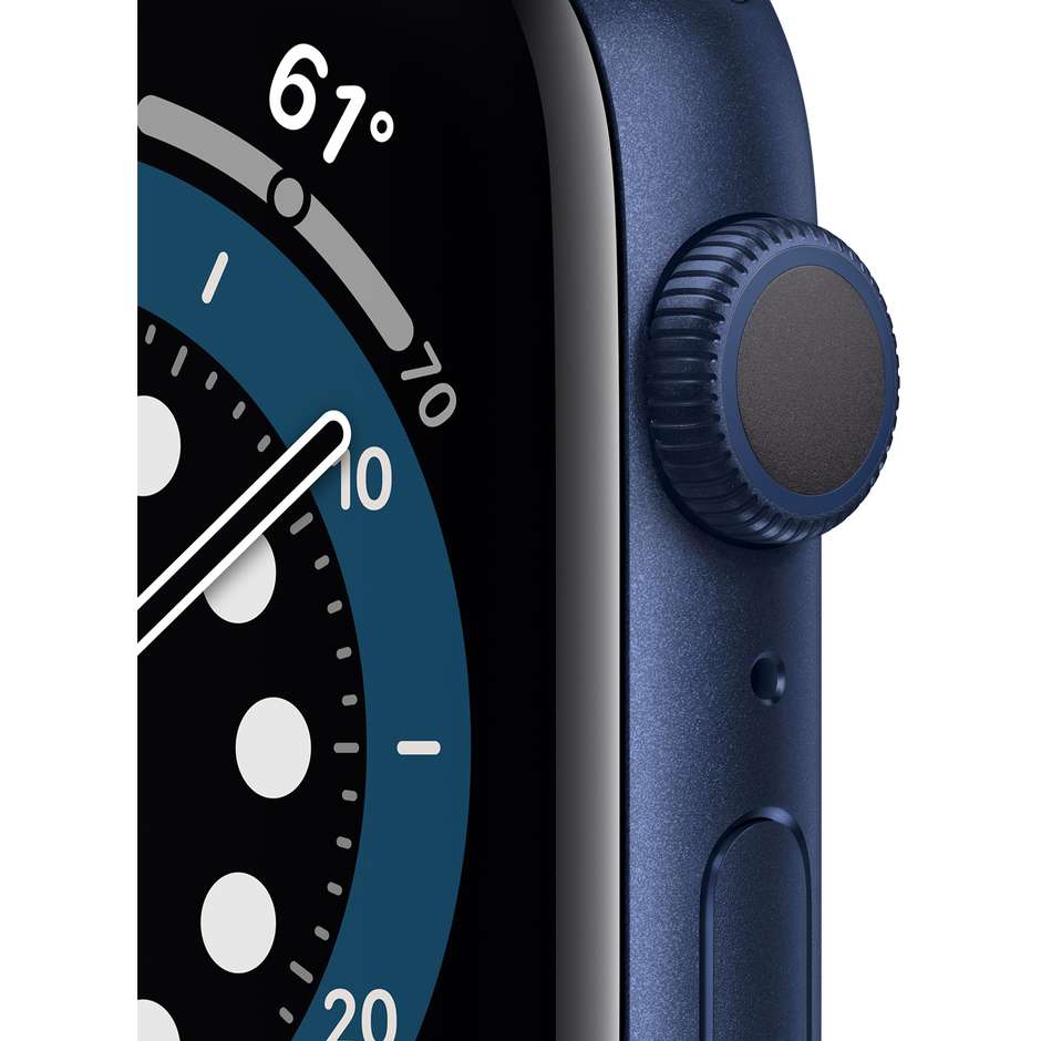 Apple MG143TY/A Watch SE Smartwatch 40 mm GPS 4G colore blu con cinturino sport blu