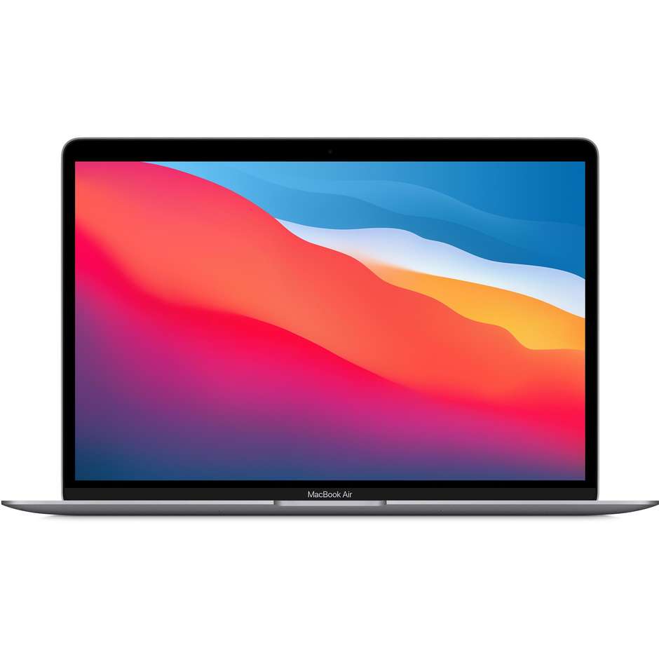 Apple MGN63T/A MacBook Air 13 (2020) Notebook 13'' Ram 8 Gb SSD 256 Gb macOS Big Sur colore grigio siderale