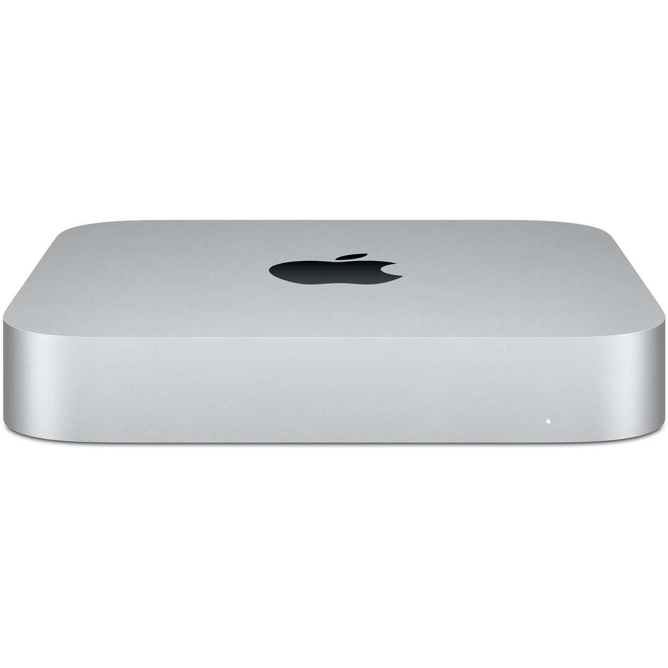 Apple MGNR3T/A Mac Mini 2020 PC Desktop Chip M1 Ram 8 Gb SSD 256 Gb macOS Big Sur colore Argento