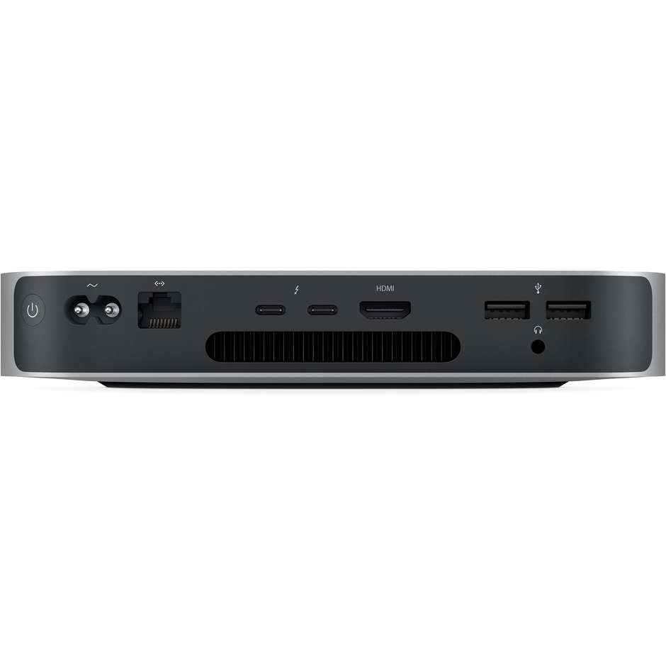 Apple MGNR3T/A Mac Mini 2020 PC Desktop Chip M1 Ram 8 Gb SSD 256 Gb macOS Big Sur colore Argento