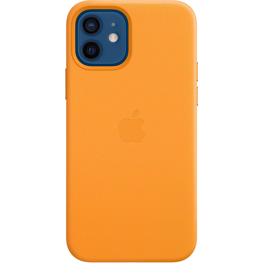 Apple MHKC3ZM/A Custodia in pelle per iPhone 12/12 Pro colore Sole di California
