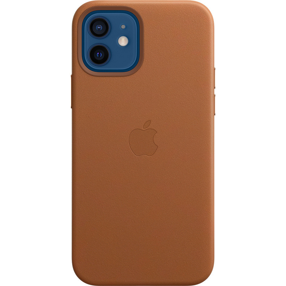 Apple MHKF3ZM/A Custodia MagSafe in pelle per iPhone 12/12 Pro colore cuoio