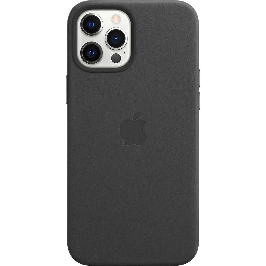 Apple MHKM3ZM/A Custodia MagSafe in pelle per iPhone 12 Pro Max colore nero