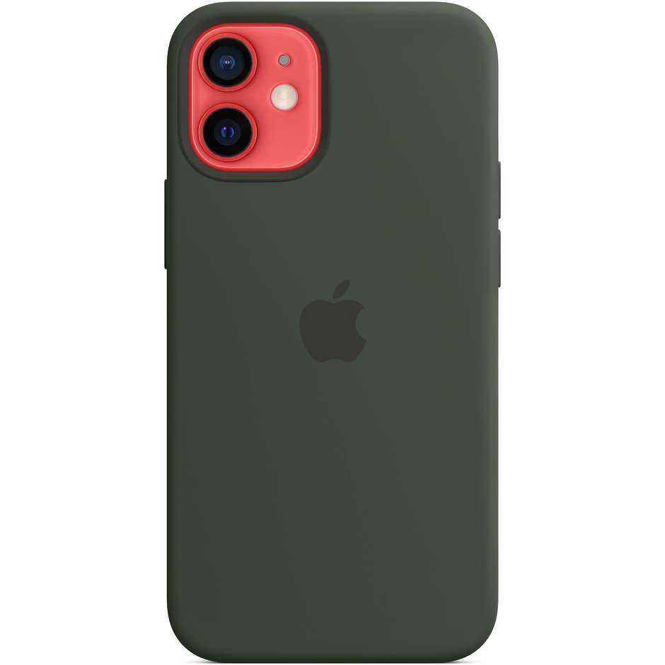 Apple MHKR3ZM/A Cover MagSafe in silicone per iPhone 12 mini colore verde