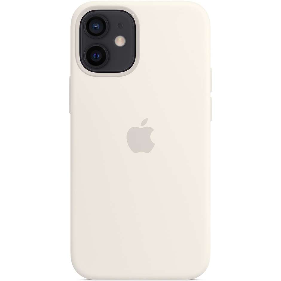 Apple MHKV3ZM/A Cover MagSafe in silicone per iPhone 12 mini colore bianco
