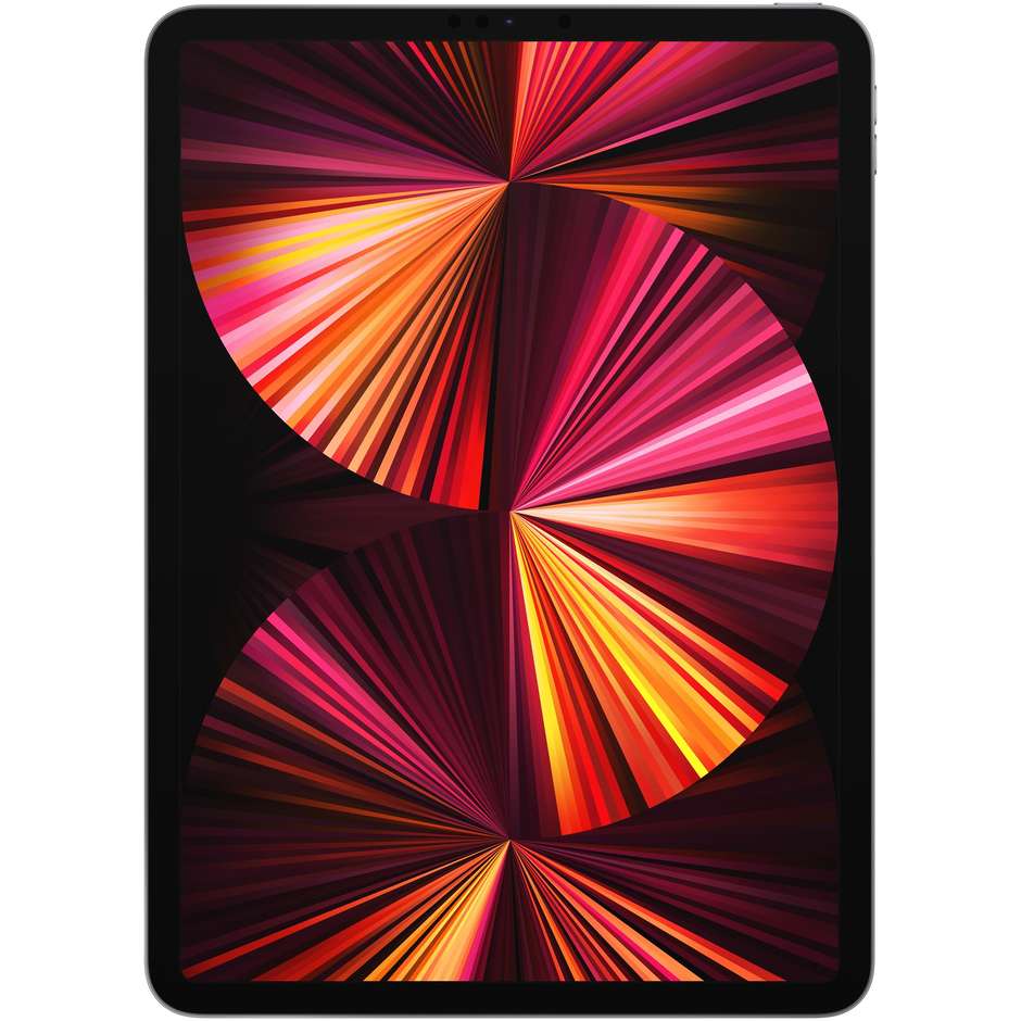 Apple MHQR3TY/A iPad Pro M1 2021 Tablet 11" Memoria 128 GB Wifi iPadOS 14 colore Space Grey