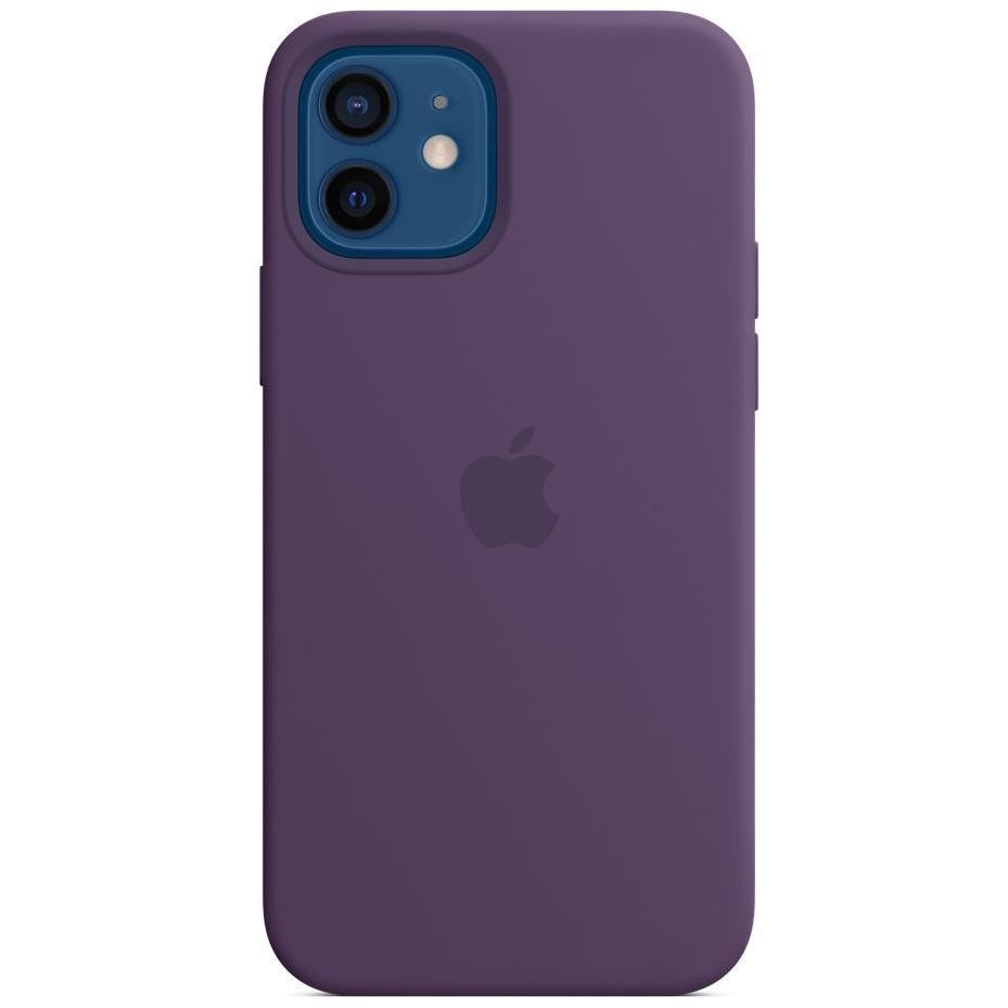 Apple MK033ZM/A Custodia MagSafe in silicone per iPhone 12/12 Pro colore ametista