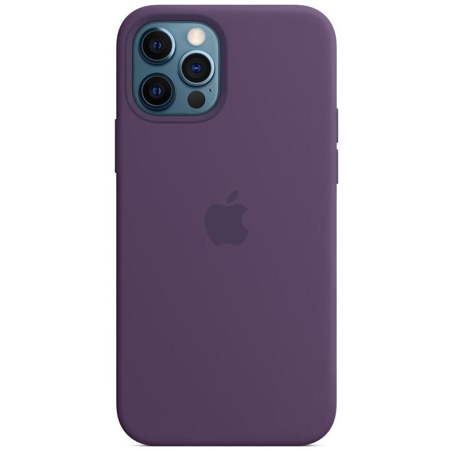 Apple MK033ZM/A Custodia MagSafe in silicone per iPhone 12/12 Pro colore ametista