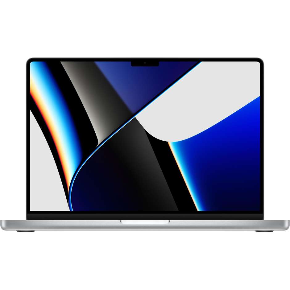 Apple MKGR3T/A MacBook Pro 14.2" M1 Pro Ram 16 Gb SSD 512 Gb macOS Monterey colore Silver