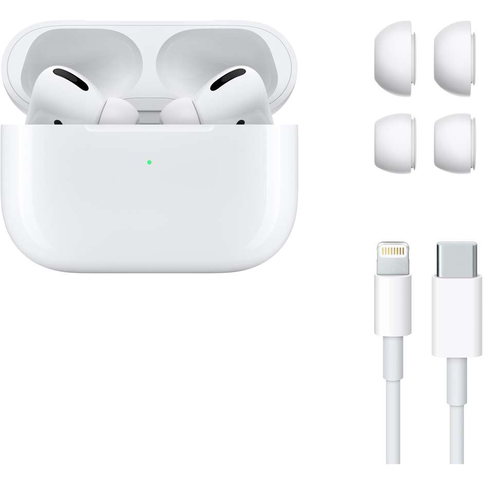 Apple MLWK3TY/A AirPods Pro 2° Gen con Ricarica MagSafe Wireless Bluetooth colore bianco