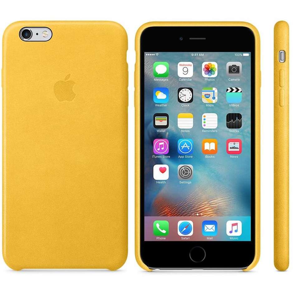 Apple MMM32ZM/A cover per iPhone 6/6s Plus colore giallo