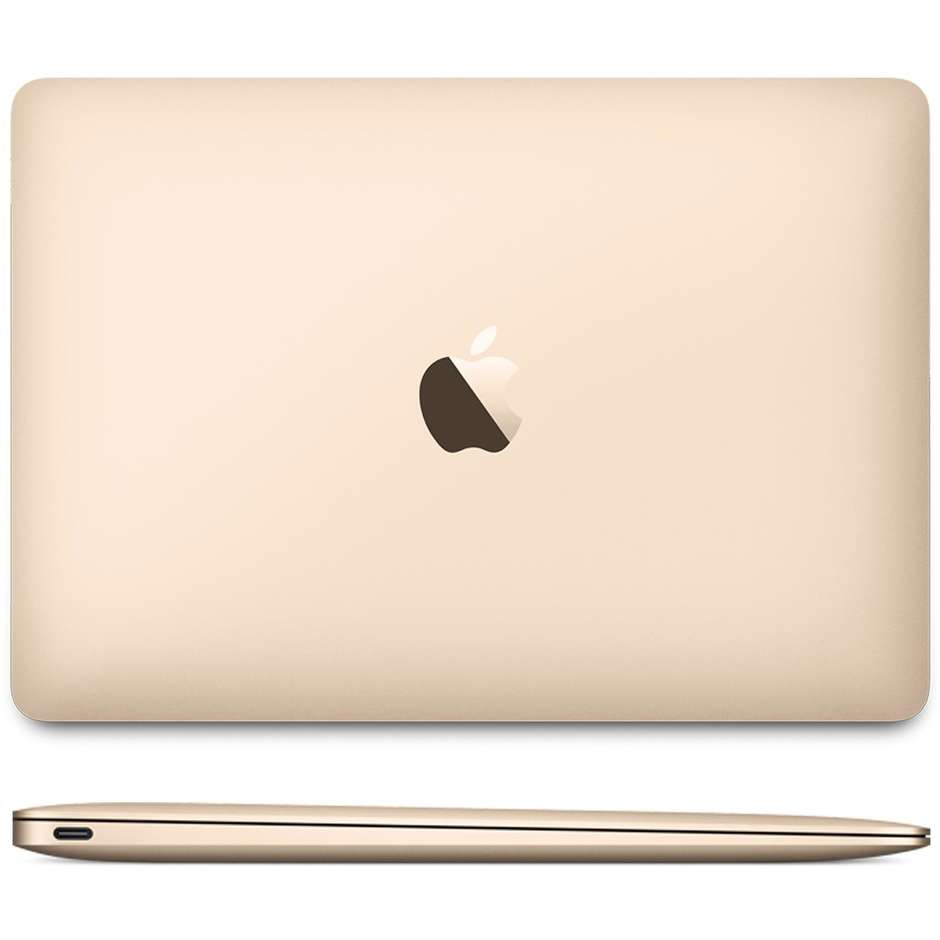 Apple MNYK2T/A MacBook Notebook 12" Intel Core m3 Ram 8 GB SSD 256 GB MacOS Sierra colore Oro