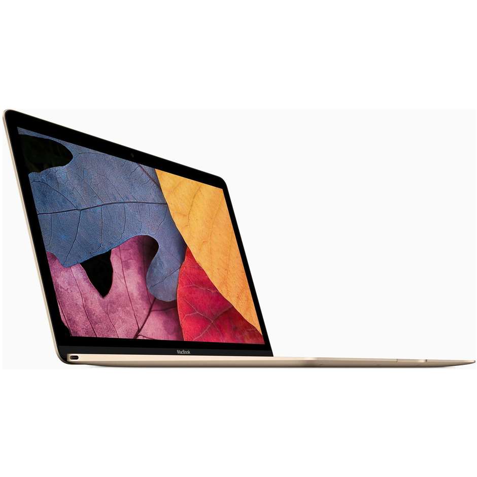 Apple MNYK2T/A MacBook Notebook 12" Intel Core m3 Ram 8 GB SSD 256 GB MacOS Sierra colore Oro