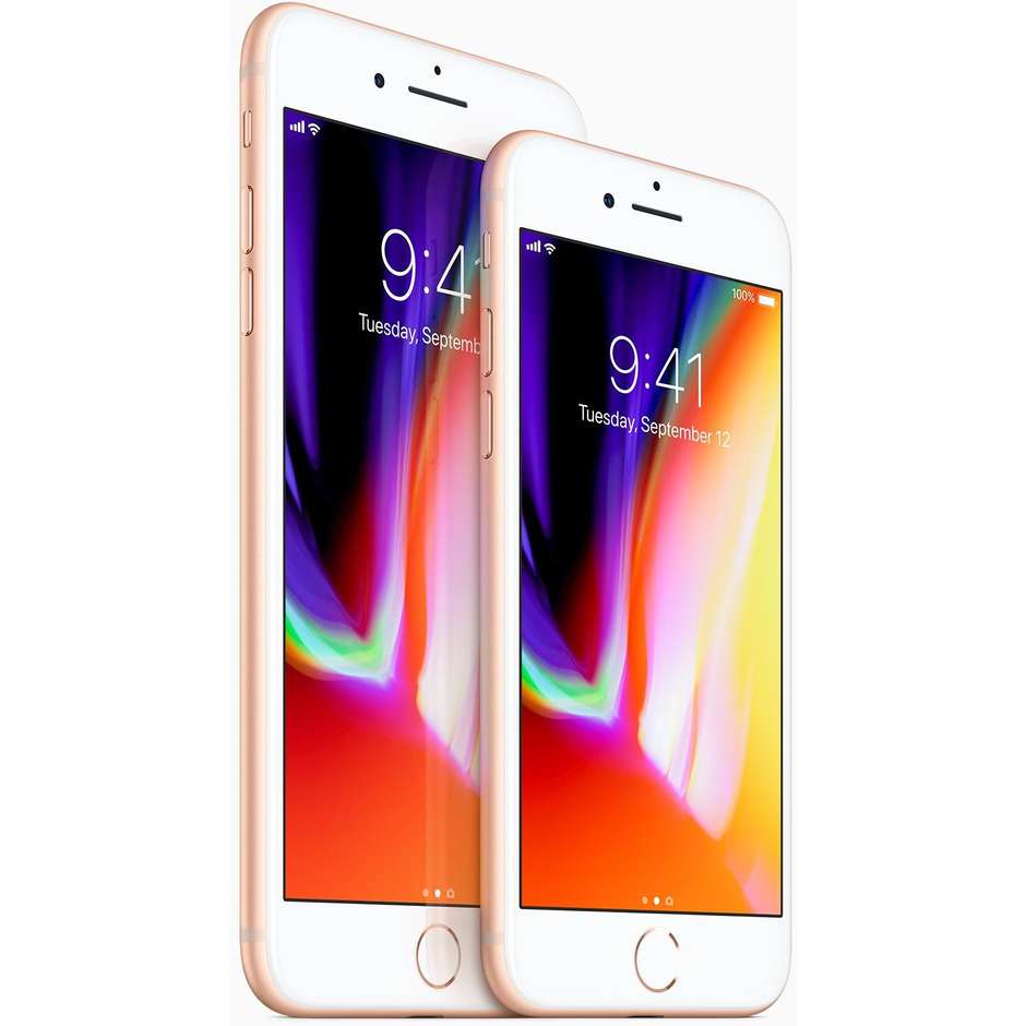 Apple MQ6J2QL/A iPhone 8 Smartphone 4,7" memoria 64 GB Ram 2 GB colore oro