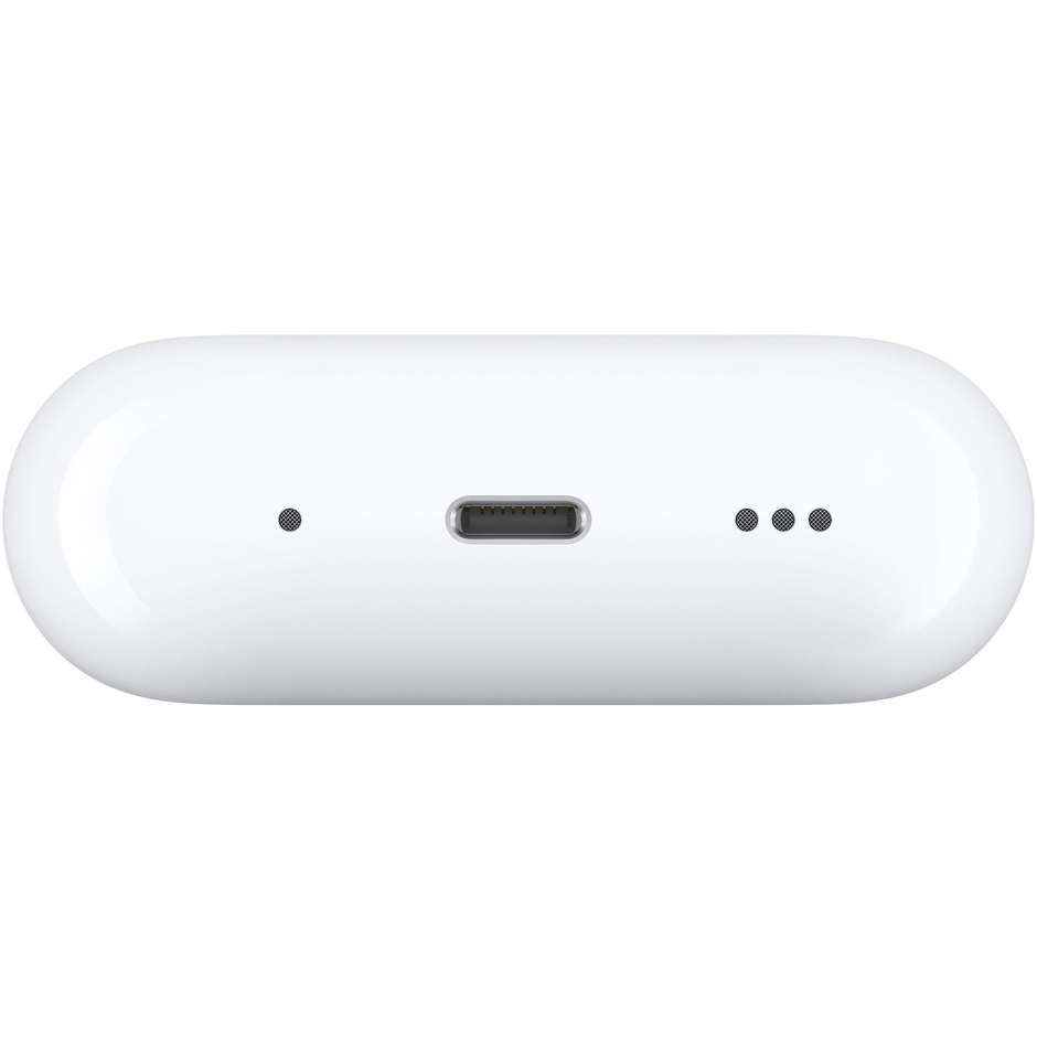 Apple MQD83TY/A AirPods Pro (2nd generation) con base di ricarica Wireless Bluetooth colore bianco